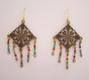Small Multi Bead Chandler Earrings